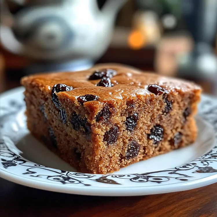 Chocolate rum and raisin pudding