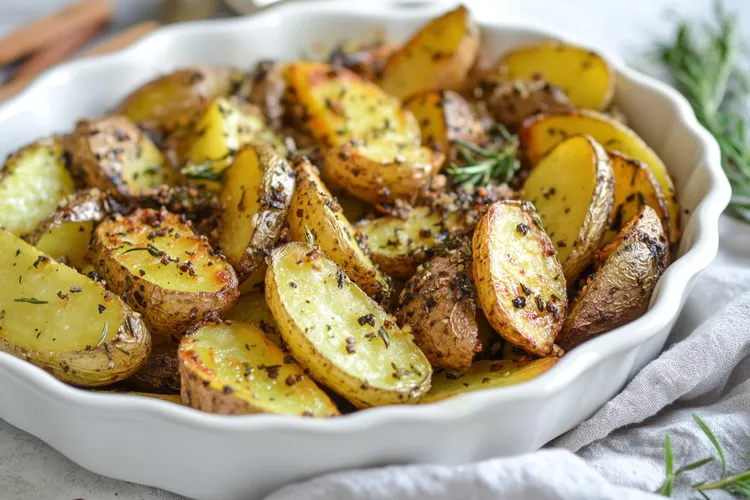Potatoes with rosemary
