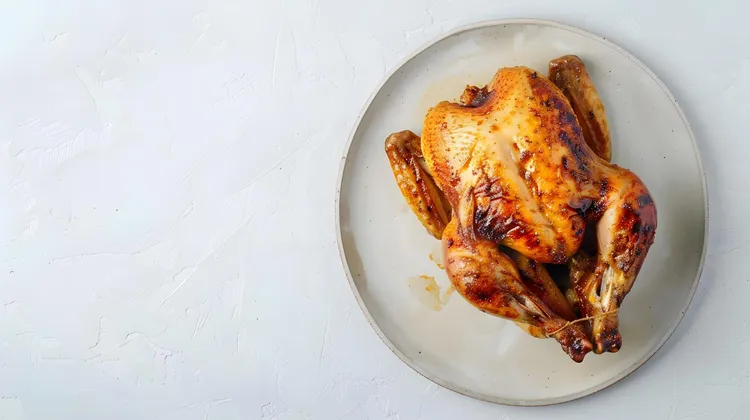 Cider-braised chicken