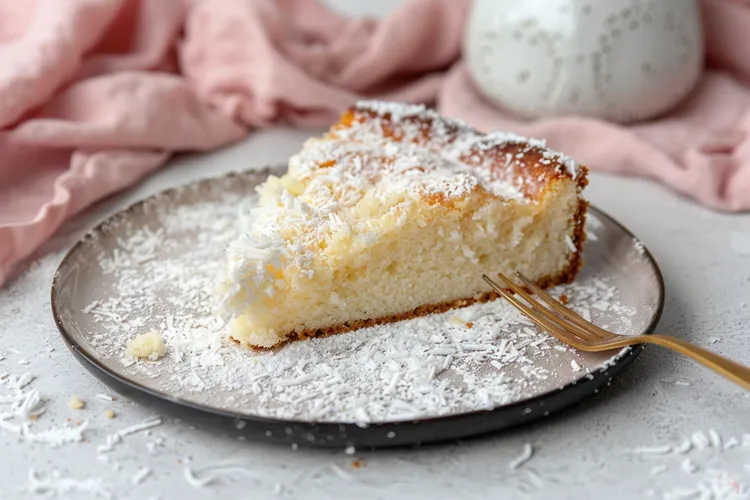 Citrus coconut cake