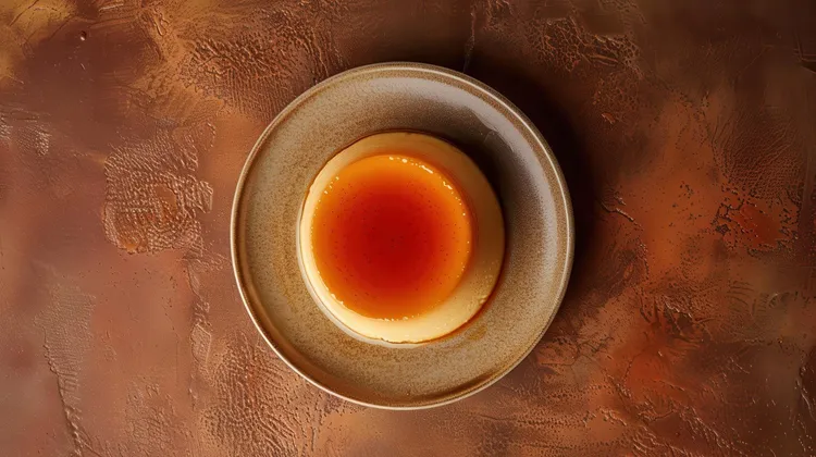 Classic creme caramel