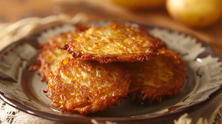 Classic hash browns with red pepper and paprika