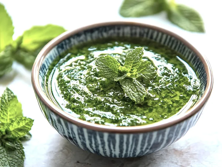 Classic mint sauce