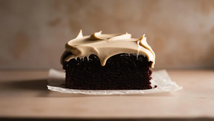 Coconut choc cake