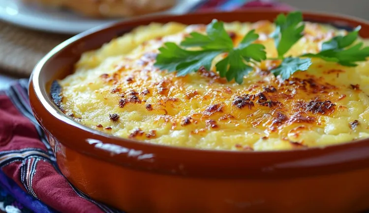 Garlic cheddar cheese potatoes