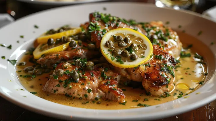 Creamy lemon chicken