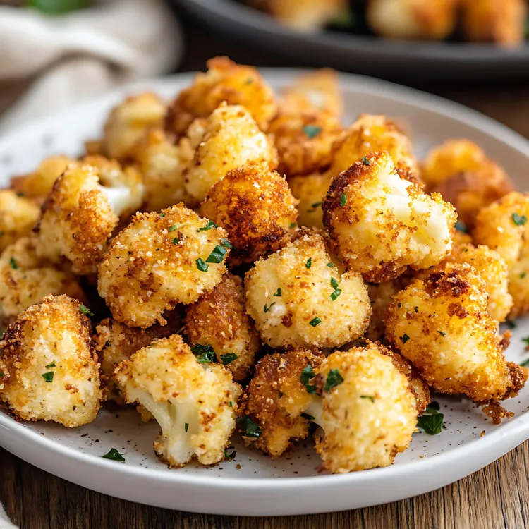 Parmesan garlic roasted cauliflower