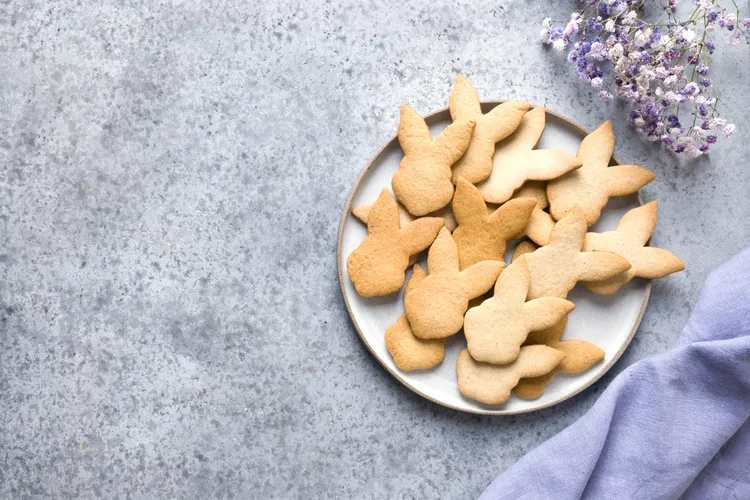 Easter bunny biscuits