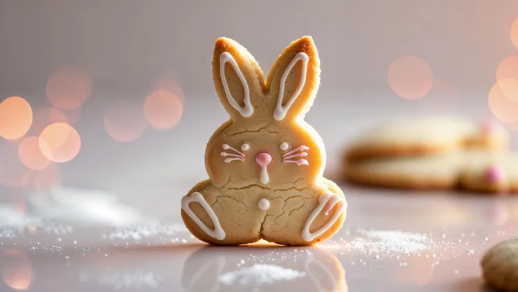 Easter bunny biscuits