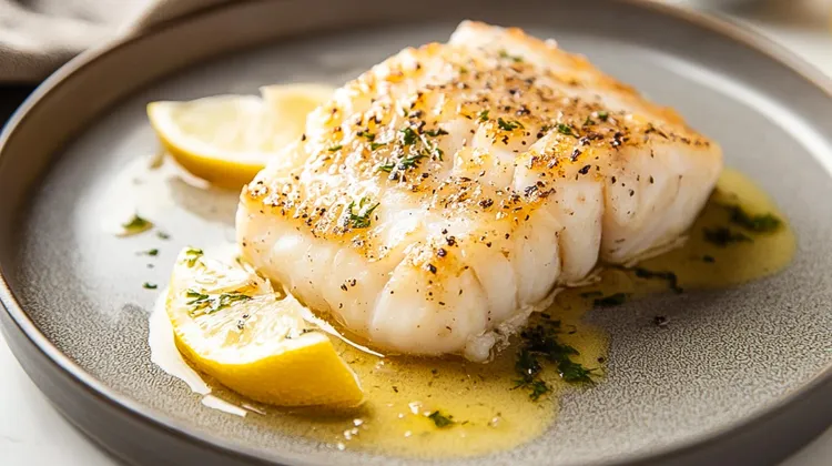 Fish with herbs and lemon