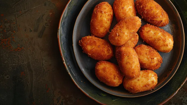 Garlic bread croquettes