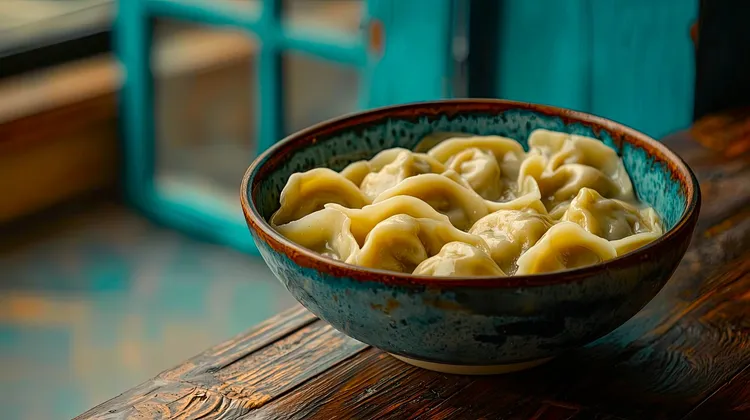 Golden syrup dumplings