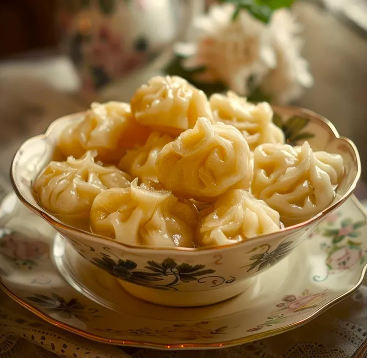 Golden syrup dumplings