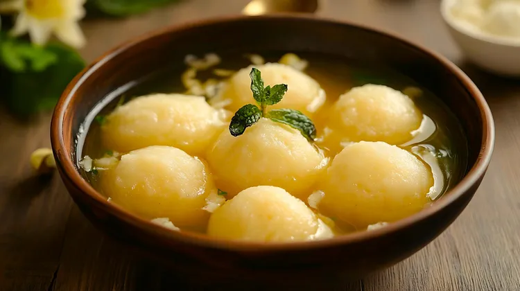 Grated potato dumplings