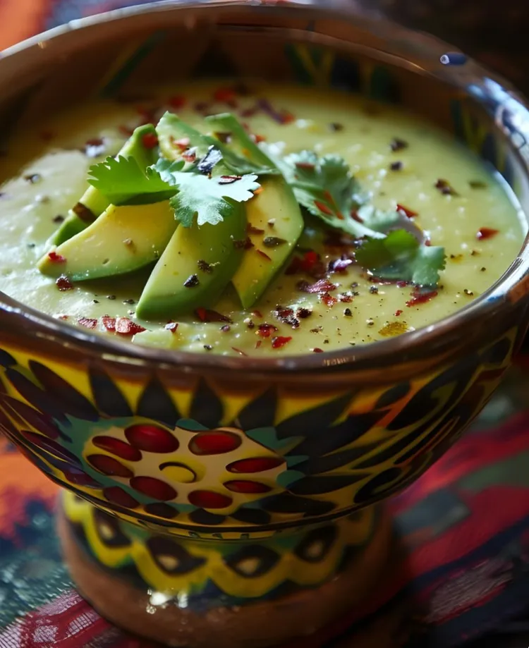 Guacamole soup