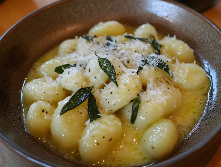 Gnocchi with whole-grain wheat flour and olive oil