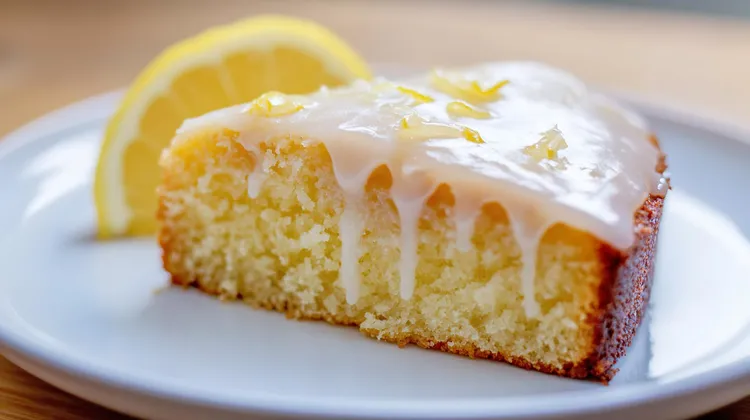 Lemon sour cream cake