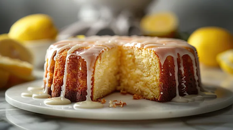 Moist lemon cake
