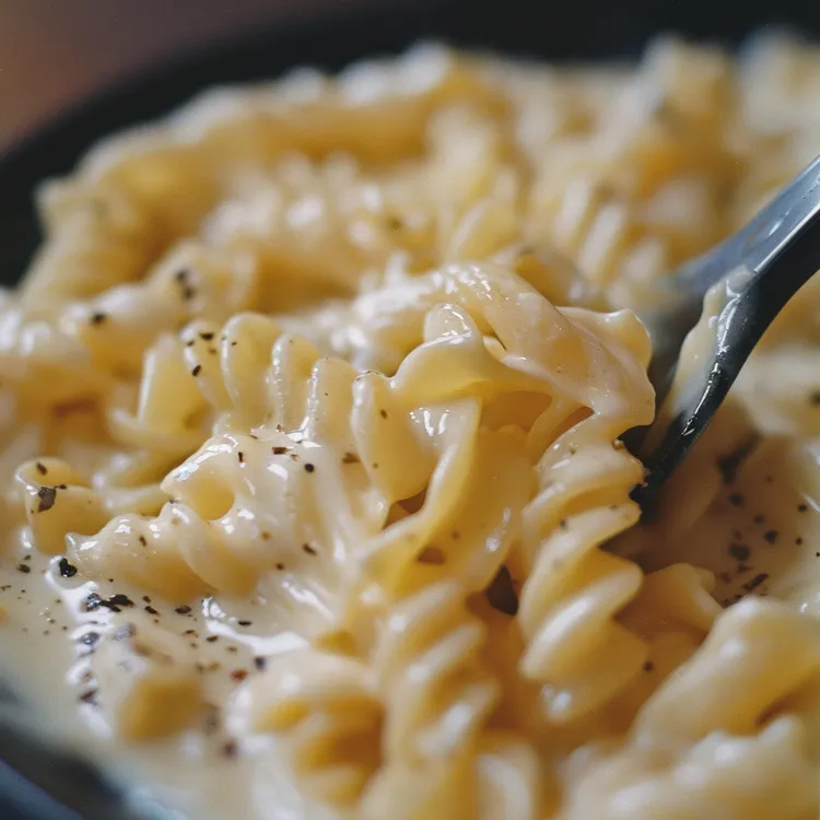 Mozzarella whole-wheat pasta