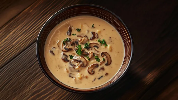 Mushroom gravy
