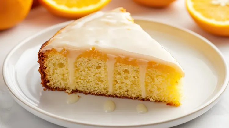 Orange drizzle cake