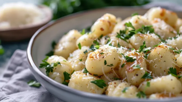 Parmesan & herb gnocchi