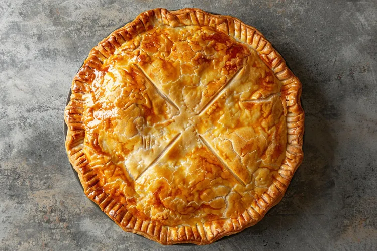 Potato and feta picnic pie