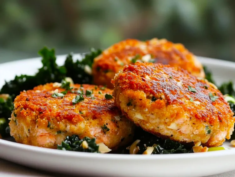 Salmon, dill and potato cakes