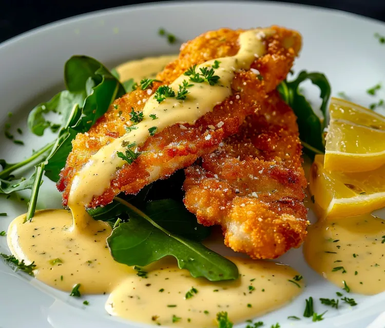 Salmon schnitzel