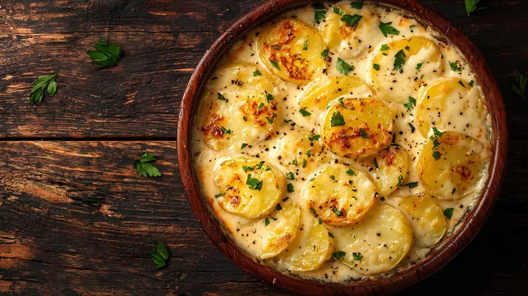 Scalloped potatoes