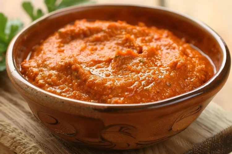Semi-dried tomato aioli