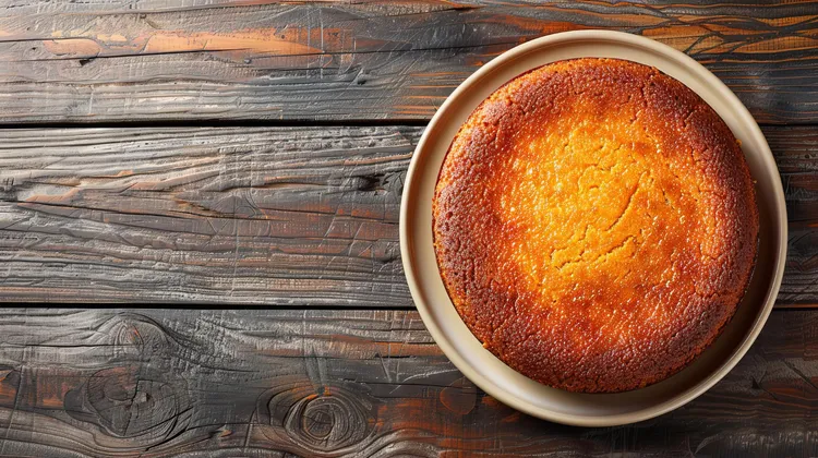 Syrupy ginger tea cake