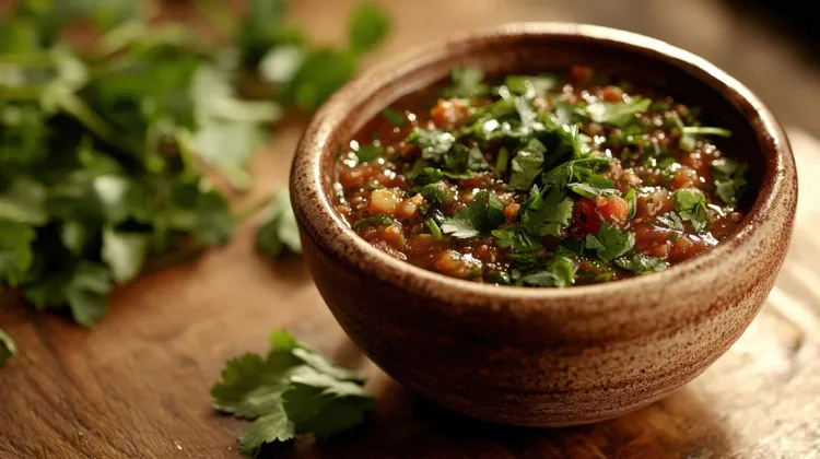 Tomato & coriander salsa