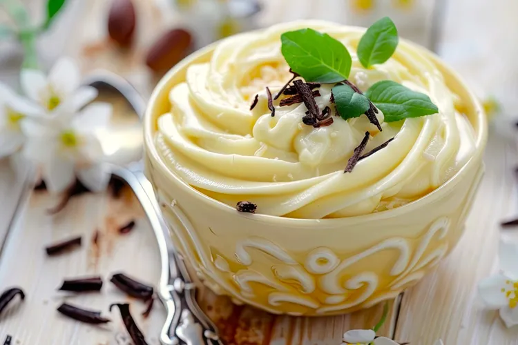 Vanilla dessert cream