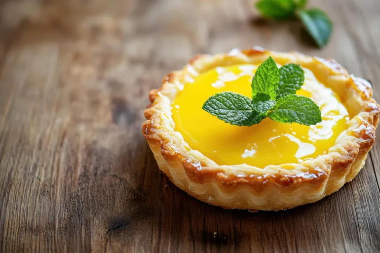 Vegan lemon tarts