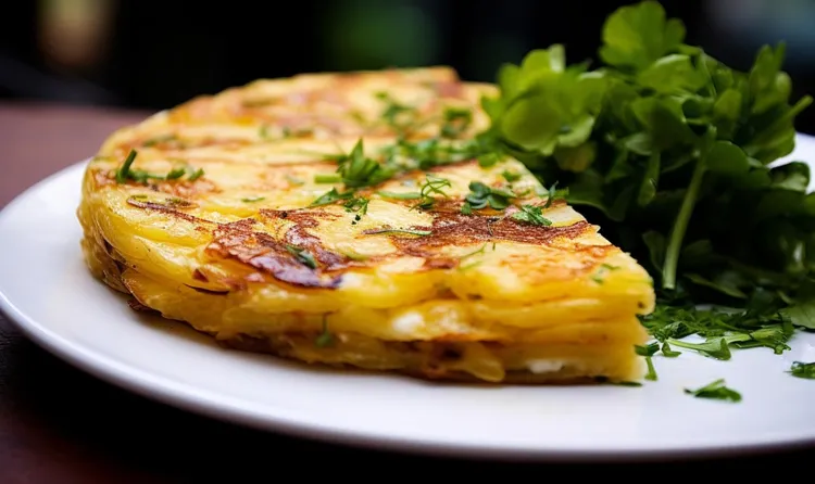 Welsh onion cake