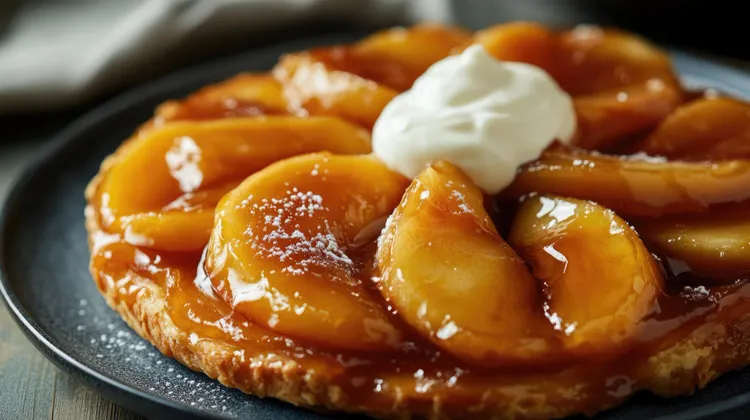Apple tarte tatin
