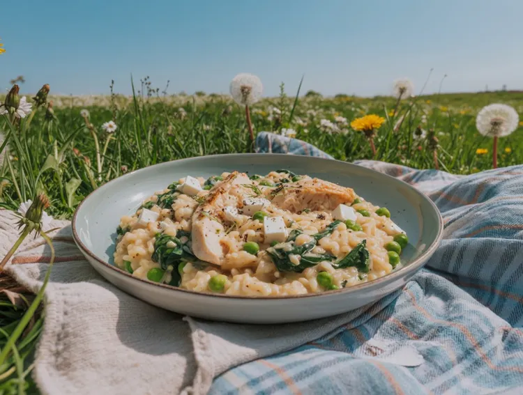 Chicken and lemon risotto