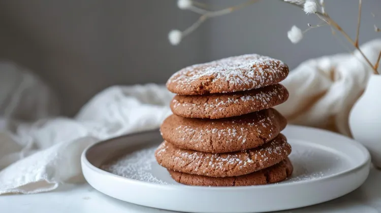 Chocolate shortbread