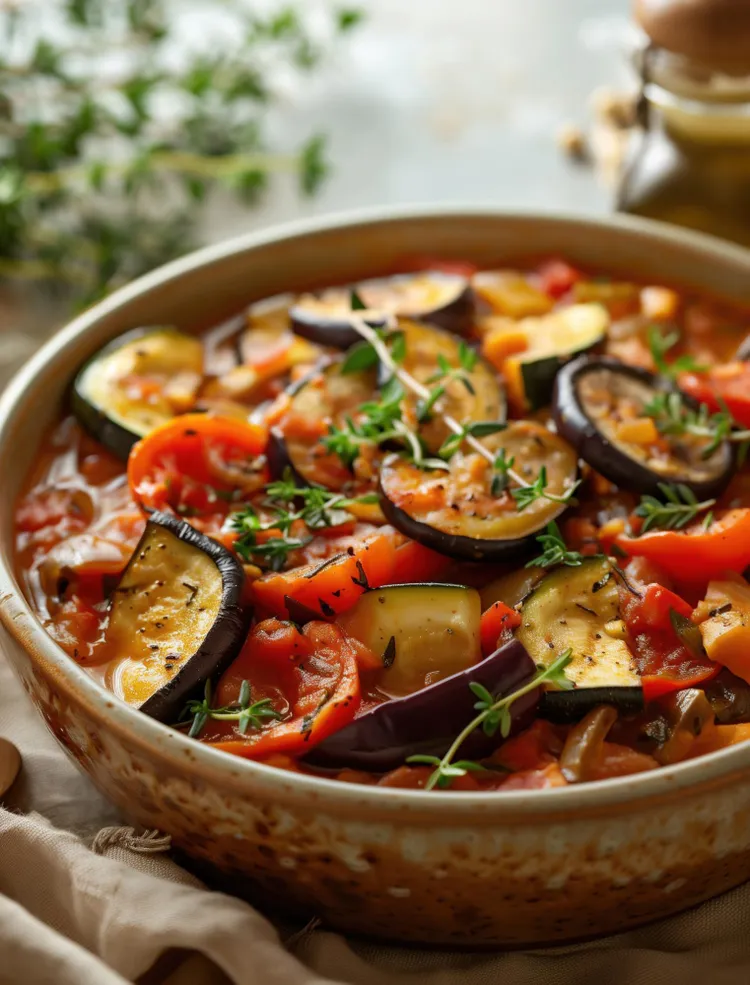 Chunky chargrilled ratatouille