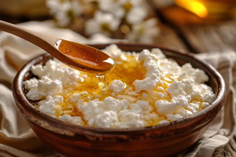 Cinnamon honey cottage cheese delight