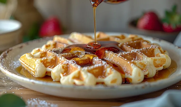 Coconut waffles