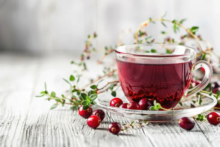 Cranberry and rum warmer