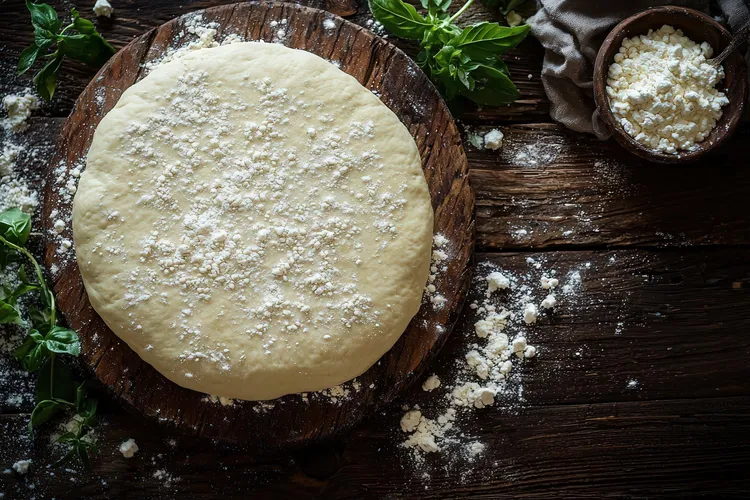 Cottage cheese pizza crust