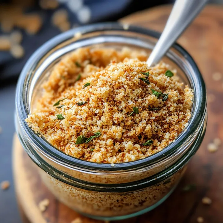 Crunchy breadcrumbs