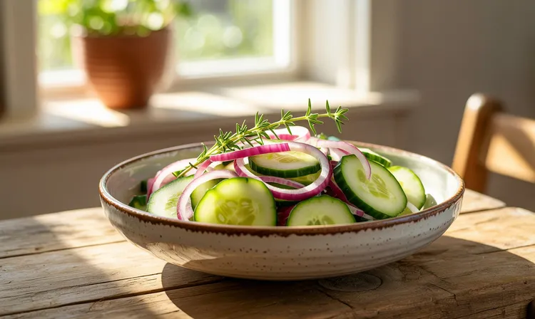 Cucumber salad