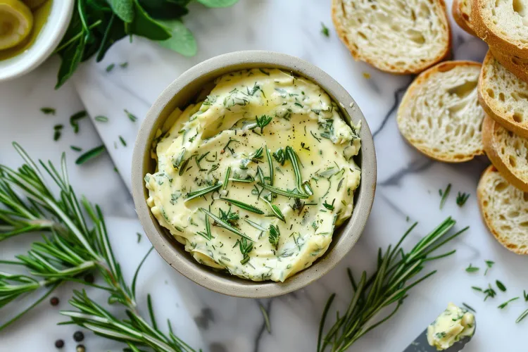 Easy homemade garlic butter