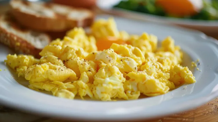 Easy scrambled eggs