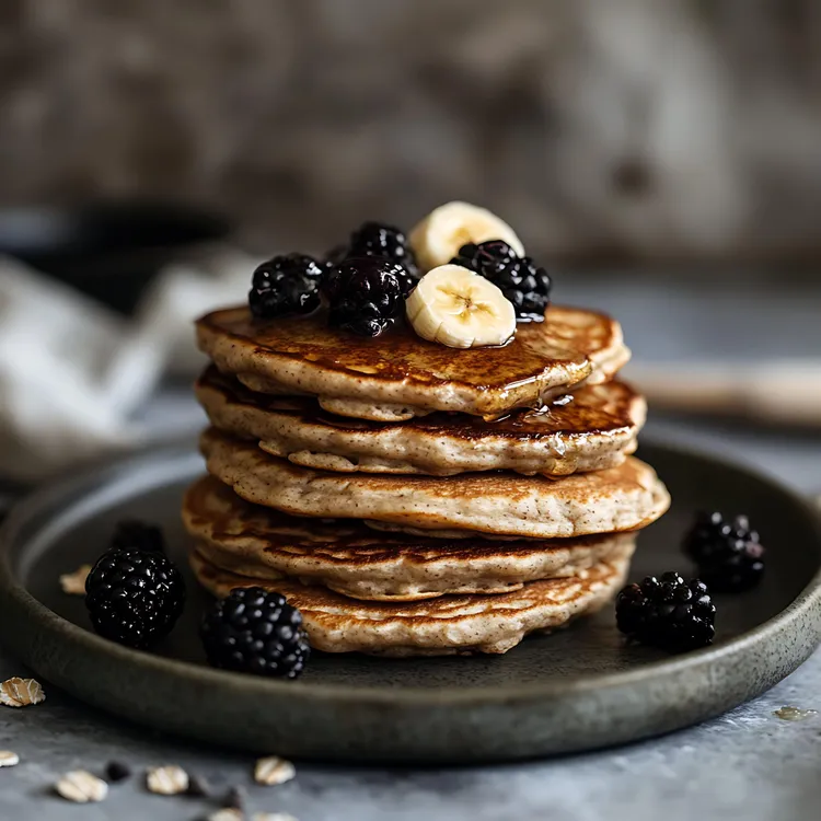 Gluten-free oatmeal pancakes