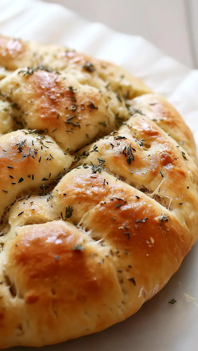 Herb and cheese damper
